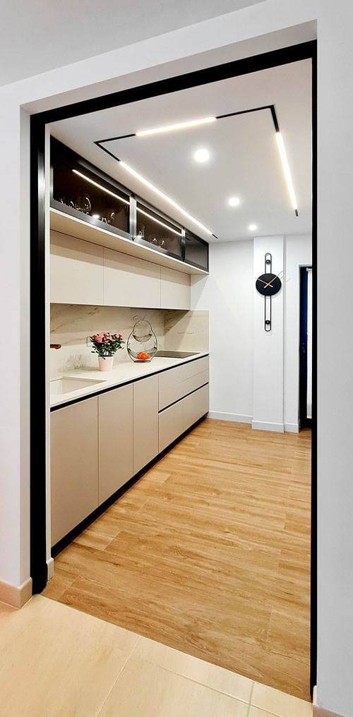 reforma almeria cocina moderna minimalista lujo