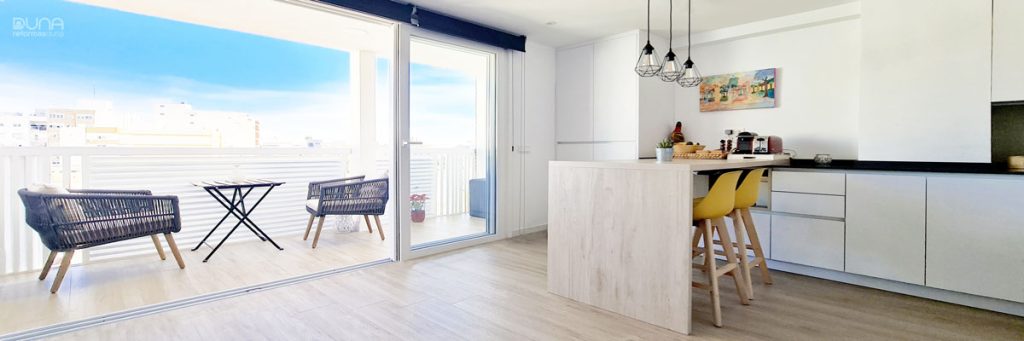 reforma almeria integral casa aguadulce el ejido roquetas de mar vicar almerimar salon comedor terraza cocina